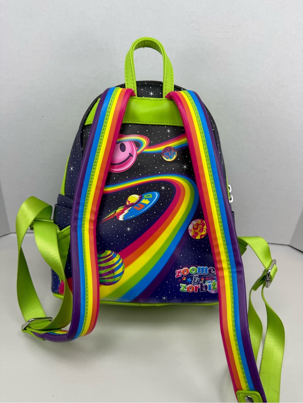 Loungefly Lisa Frank Alien ZOOMER & ZORBITT™
GLOW MINI BACKPACK - Picture 12 of 16